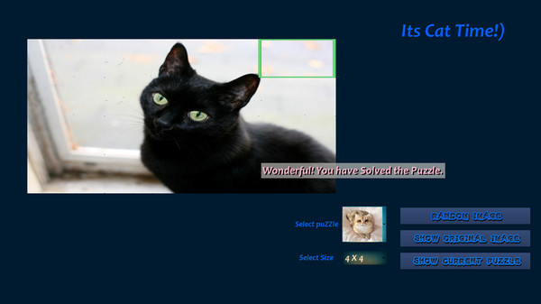 Cute Cats PuZZlesfor windows and Linux 1