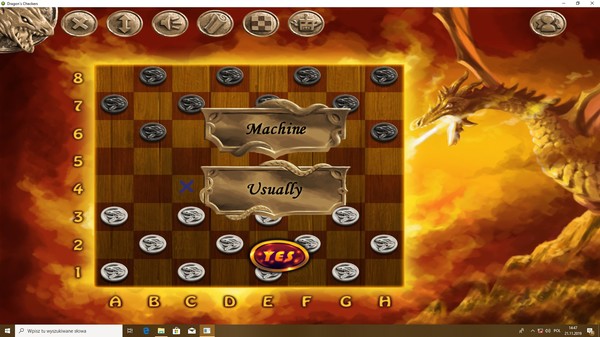 Dragon`s Checkers game for windows Pc 1