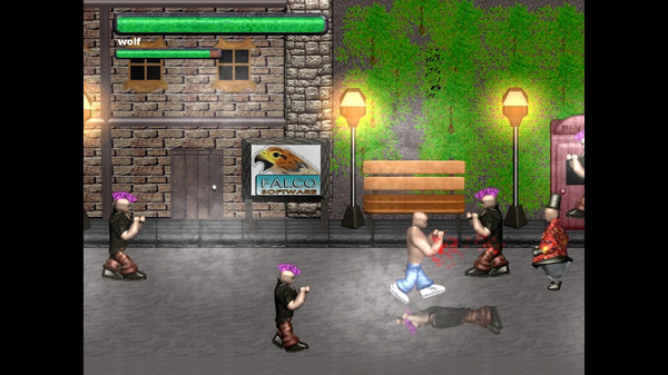 Скриншот из Street Karate
