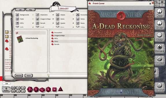 Скриншот из Fantasy Grounds - A Dead Reckoning (5E)