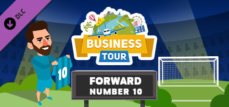 Business tour. Football: Player number 10