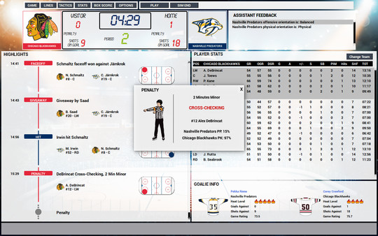 Скриншот из Franchise Hockey Manager 5