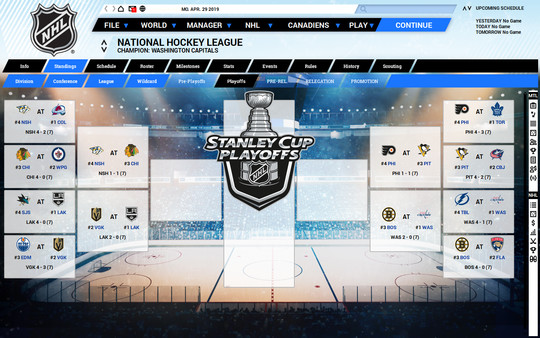 Franchise Hockey Manager 5 game for Linux 1