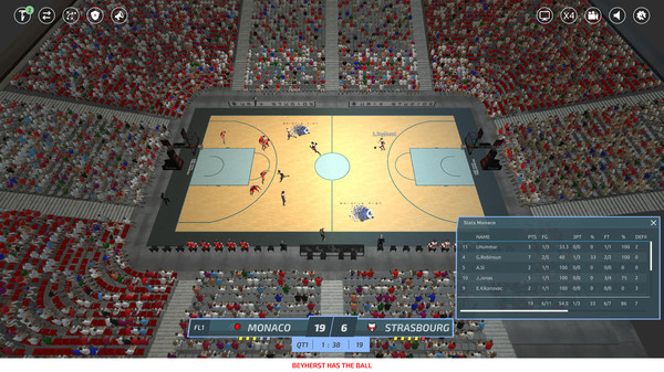 Скриншот из Pro Basketball Manager 2019