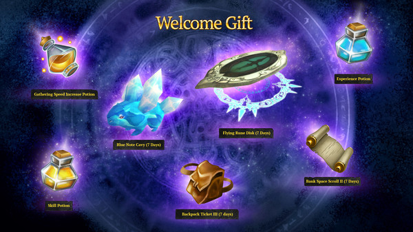 Скриншот из Runes of Magic – Welcome Gift