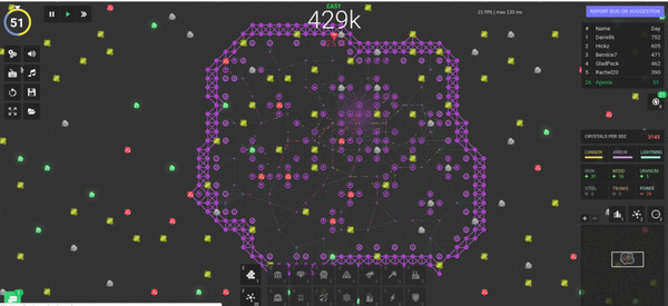 Скриншот из YORG.io