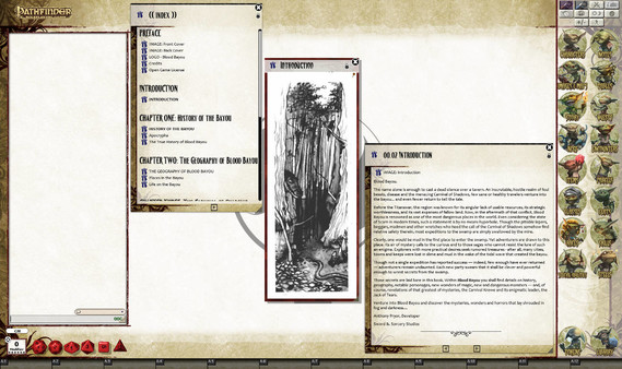 Скриншот из Fantasy Grounds - Scarred Lands: Blood Bayou (PFRPG)