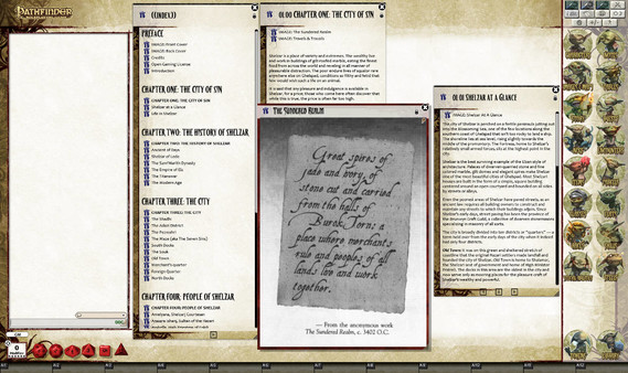 Скриншот из Fantasy Grounds - Shelzar City of Sin (PFRPG)