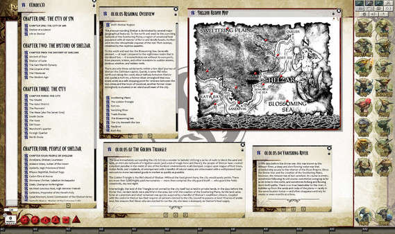 Скриншот из Fantasy Grounds - Shelzar City of Sin (PFRPG)