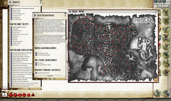 Скриншот из Fantasy Grounds - Shelzar City of Sin (PFRPG)