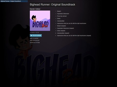 Скриншот из Bighead Runner: Original Soundtrack