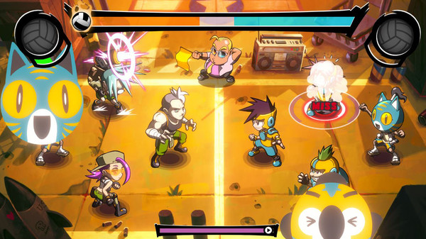 Super Dodgeball Beats game for Linux 1