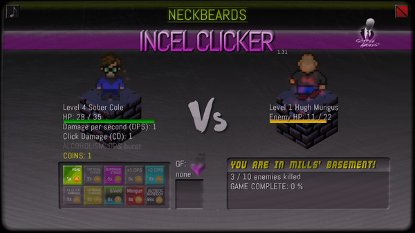 Incel Clicker requirements