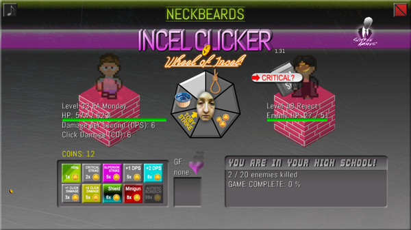 Incel Clicker recommended requirements