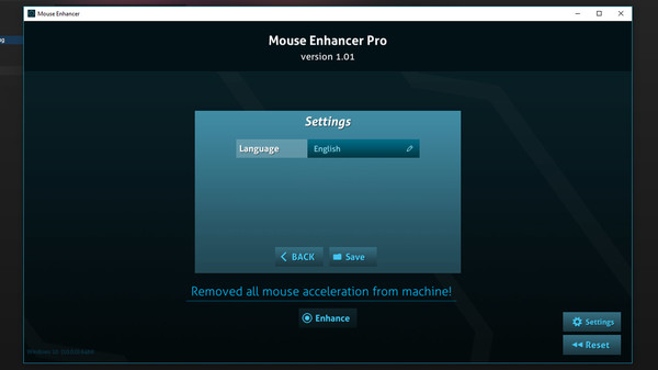 Mouse Enhancer Pro PC requirements