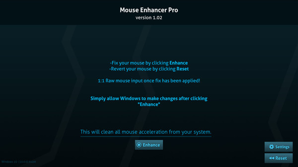 Скриншот из Mouse Enhancer Pro