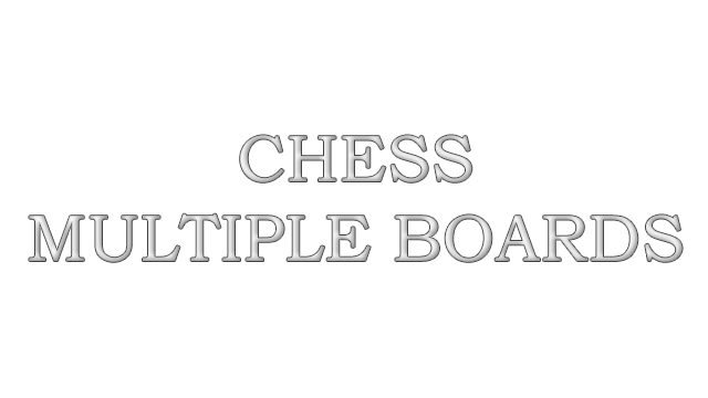 Chess Multiple Boards Logo