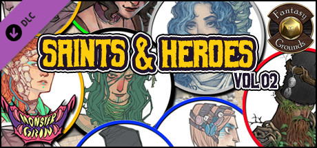 Fantasy Grounds - Saints and Heroes, Volume 2 (Token Pack) cover art