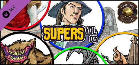 Fantasy Grounds - Supers, Volume 3 (Token Pack)
