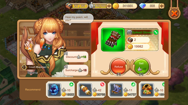 Cadria Item Shop game for Linux 1