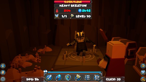 Скриншот из Idle Dungeons