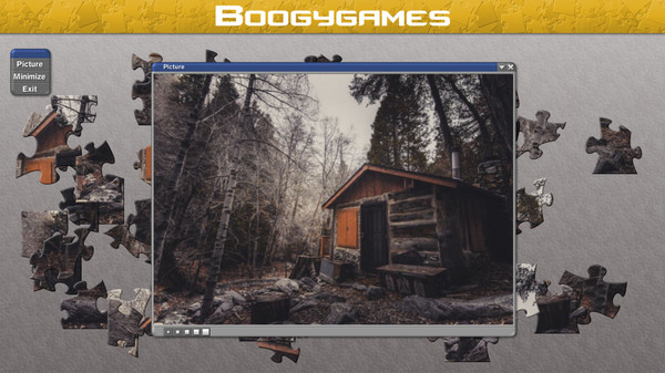 Cabins: Jigsaw Puzzles game for Linux 1