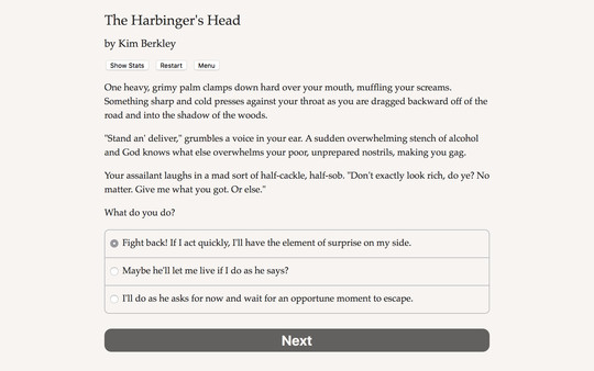 The Harbinger's Head game for Linux 1
