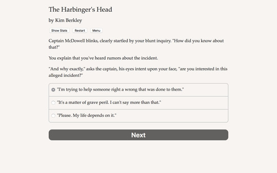 Скриншот из The Harbinger's Head Скриншот из The Harbinger's Head