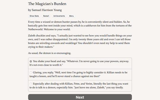 The Magician's Burden