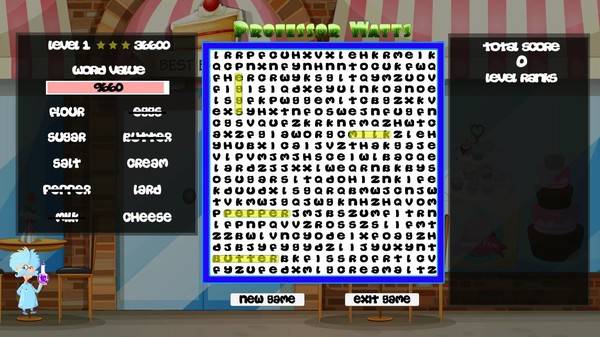 Professor Watts Word Search: Yummy Foodsfor windows and Linux 1