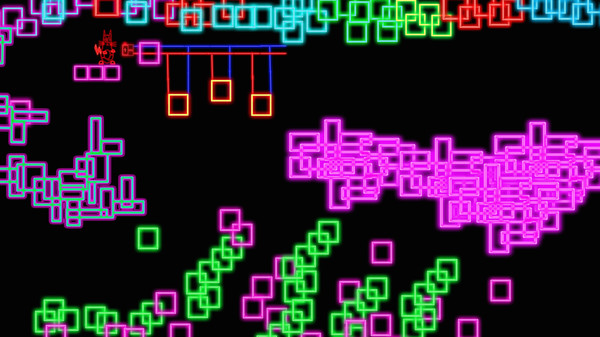 Neon Cat Tickler game for Linux 1