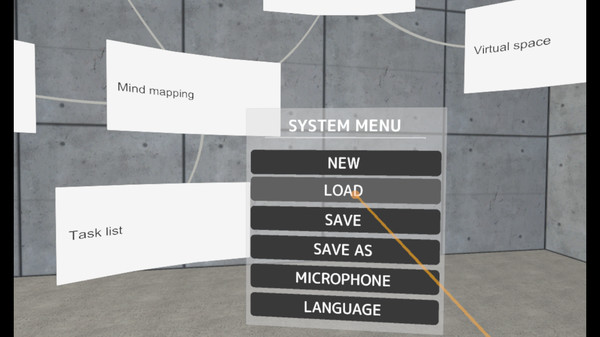 Скриншот из Mind Map VR