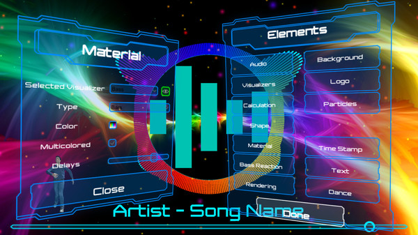 Easy Audio Visualization game for windows Pc 1