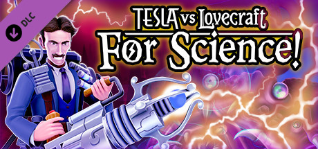 Tesla vs Lovecraft: For Science! cover art