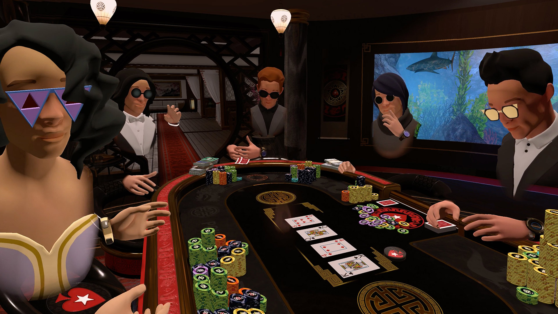 Pokerstars vr controls