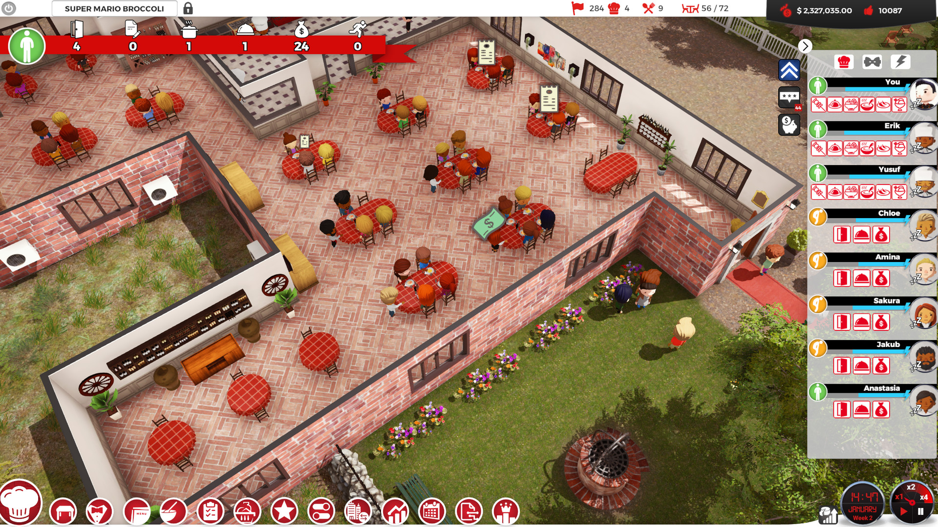 Chef A Restaurant Tycoon Game On Steam - two floors tycoon pizza restaurant tycoon roblox