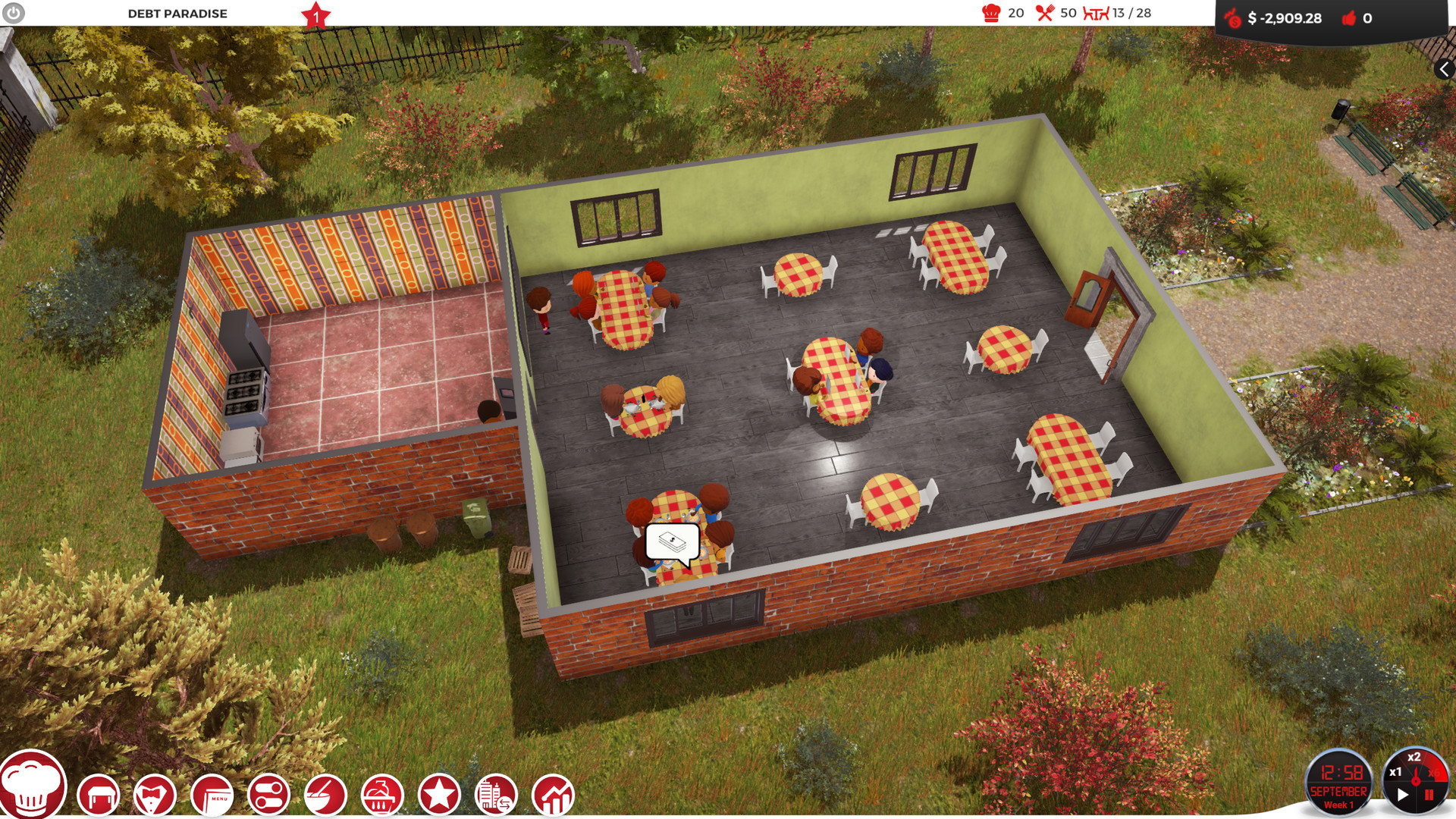 Chef A Restaurant Tycoon Game System Requirements Can I Run It Pcgamebenchmark - restaurant tycoon testing roblox