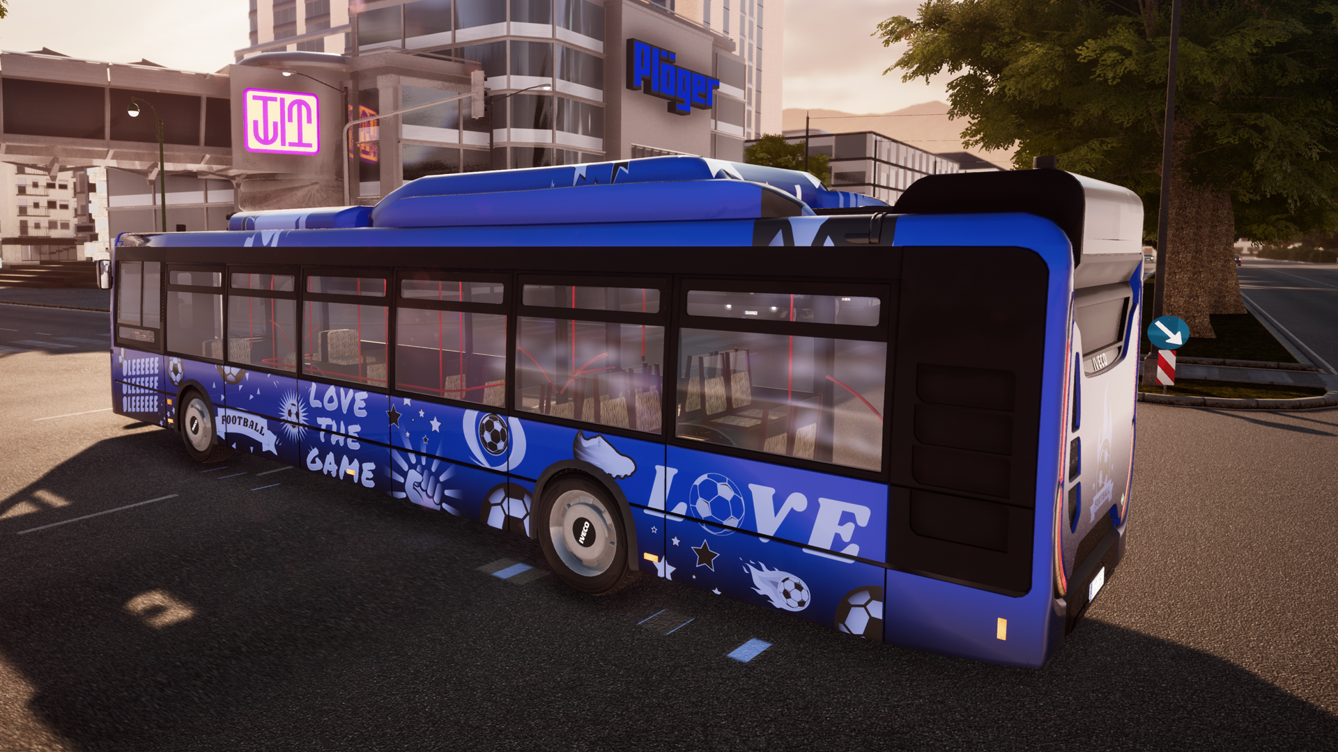 bus simulator 18 template