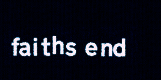 Faiths End - 2D Survival Horror Logo