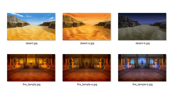 Скриншот из SRPG Studio Desert Background