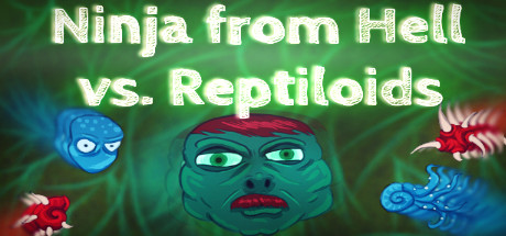 Ninja from Hell vs. Reptiloids cover art