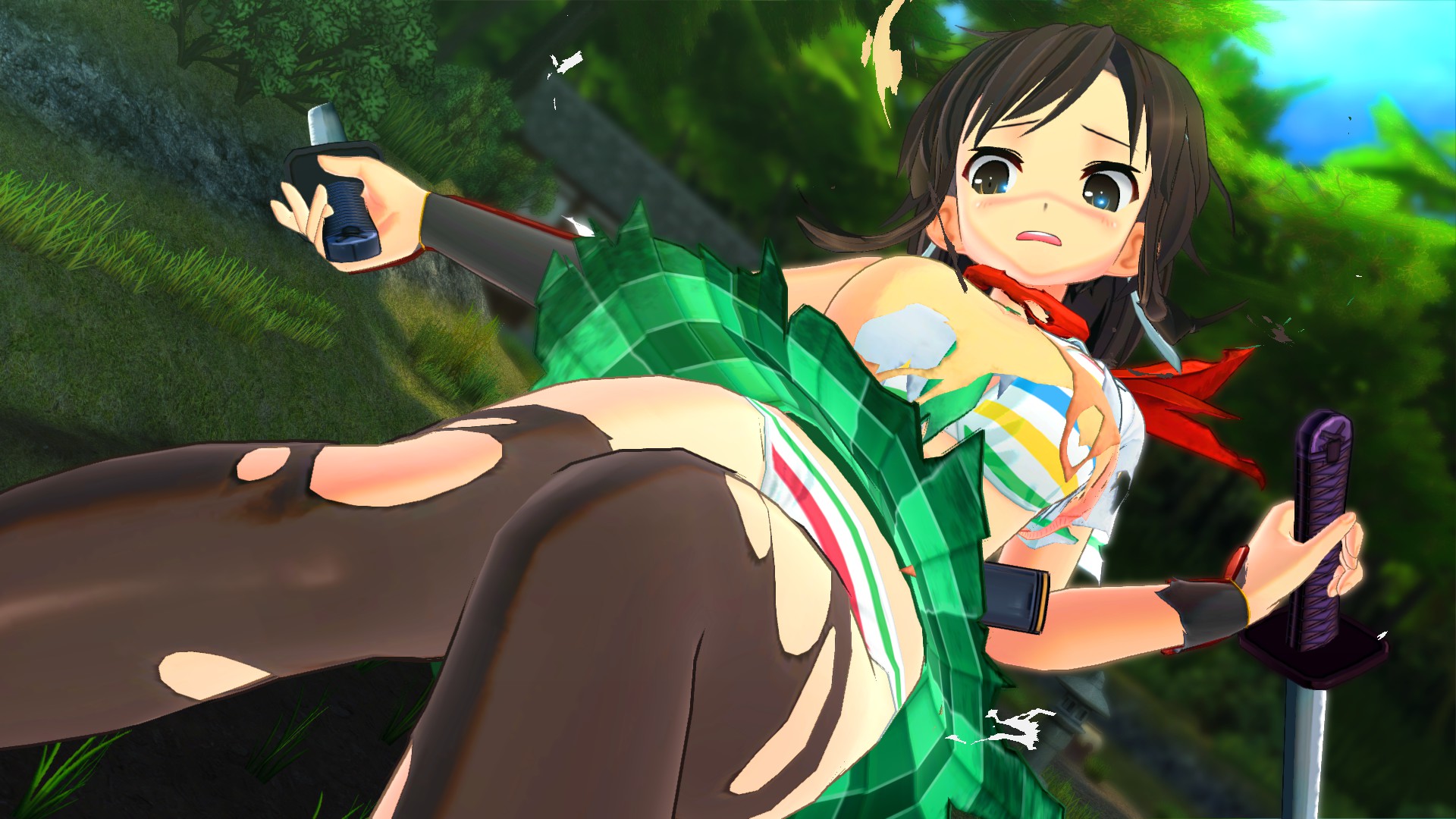 Walk the path of the shinobi --- Senran Kagura Burst Re: Newal review —  GAMINGTREND