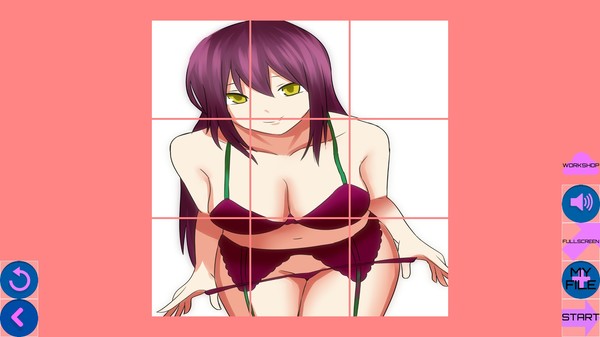 Ecchi Puzzle game for Linux 1