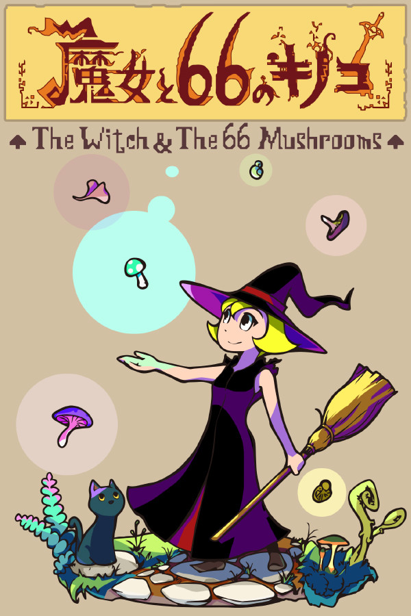 The Witch & The 66 Mushrooms for steam