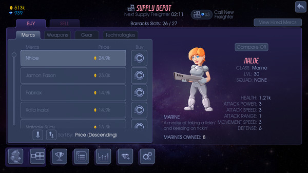 Скриншот из Idle Expanse