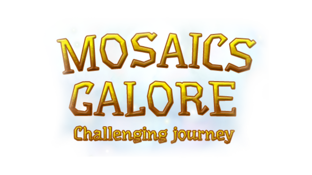 Mosaics Galore. Challenging journey Logo
