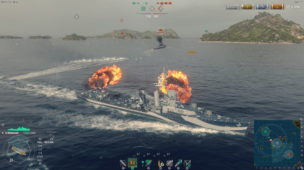 Скриншот из World of Warships — Monaghan Pack