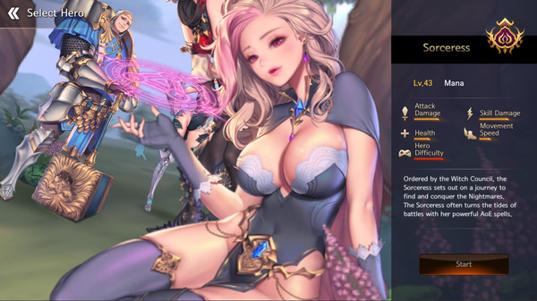 Скриншот из Dragon Spear - Sorceress Скриншот из Dragon Spear - Sorceress