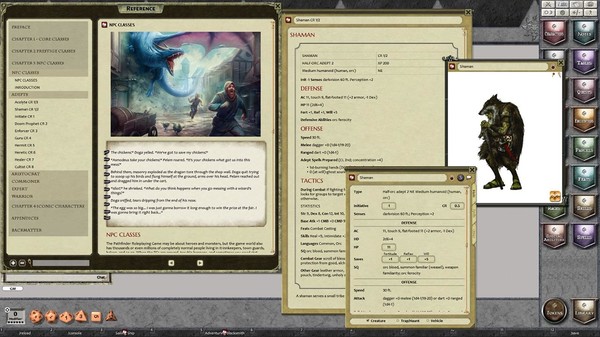 Скриншот из Fantasy Grounds - Pathfinder RPG - NPC Codex (PFRPG)