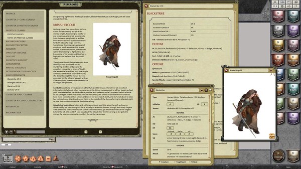 Скриншот из Fantasy Grounds - Pathfinder RPG - NPC Codex (PFRPG)